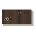 Room Number Sign w/ Symbols