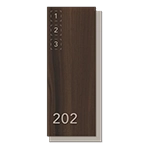 Room Number Sign w/ Symbols