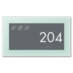 Room Number Sign w/Symbols