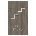 Stairway Exit Sign - DC Compliant