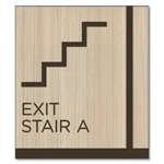 Stairway Exit Sign - DC Compliant