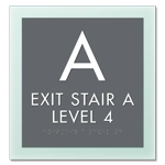 Stairway ID Sign - NYC Compliant