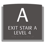 Stairway ID Sign - NYC Compliant