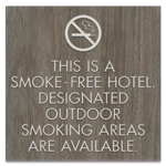 This is a smoke-free hotel...