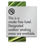 This is a smoke-free hotel...