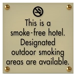 This is a smoke-free hotel...
