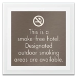 This is a smoke-free hotel...