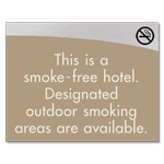 This is a smoke-free hotel...