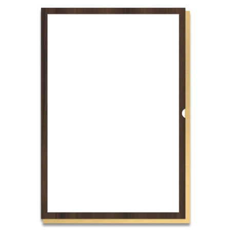 Vertical Message / Evac Holder for 11" x 17" Paper