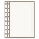 Vertical Message / Evac Holder for 11" x 17" Paper