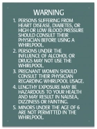 Wisconsin Spa Rules Sign