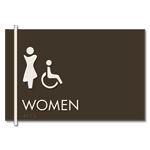 Women Sign w/Female & ISA Symbols