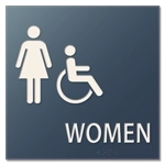 Women Sign w/Female & ISA Symbols