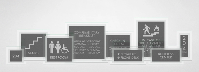 Metro Metallics Sign Collection