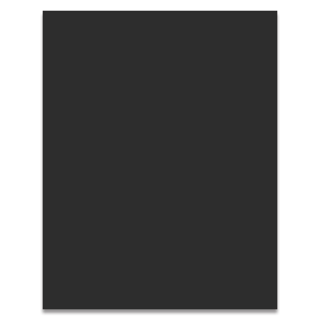11" x 14" Black Plastic Backing Panel