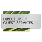 2-Line Common Room Sign (Extended Width)