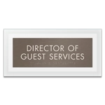 2-Line Common Room Sign (Extended Width)