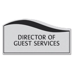 2-Line Common Room Sign