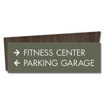 2-Line Directional Sign