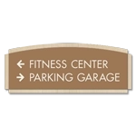 2-Line Directional Sign