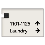 2-Line Directional Sign