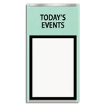 2-Line Informational Sign w/ Insert Window