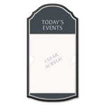 2-Line Informational Sign w/ Insert Window