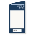 2-Line Meeting Room w/Window & Sliding Panel