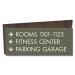 3-Line Directional Sign