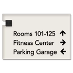 3-Line Directional Sign