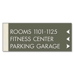 3-Line Directional Sign