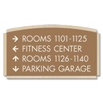 4-Line Directional Sign