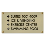 4-Line Directional Sign