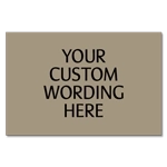 5-Line Custom General Information Sign