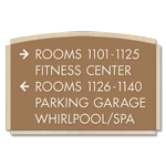 5-Line Directional Sign