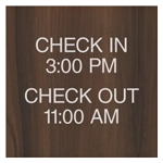 6-Line General Information Sign