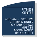 8-Line Common Room Sign