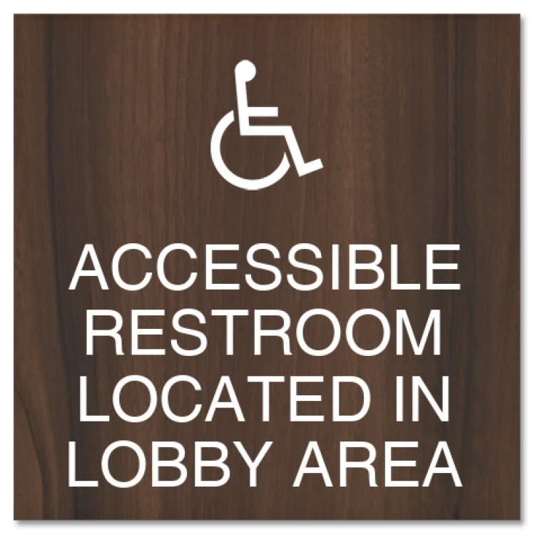 Accessible Restroom / Located in Lobby Area
