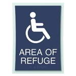 Area of Refuge Sign - ISA Symbol