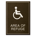 Area of Refuge Sign - ISA Symbol