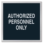 Authorized Personnel Only