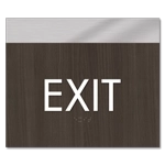 "Exit" Egress Sign - CA Compliant