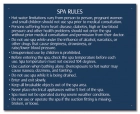 Maine Spa Rules Sign