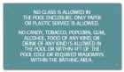 Maricopa County, Arizona Pool Policy Sign
