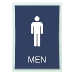 Men Sign w/ Male Symbol