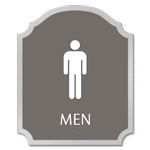 Men Sign w/ Male Symbol