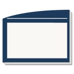 Message / Evac Holder for 8.5" x 14" Paper