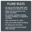 Minnesota Flume Rules Sign