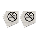 No Smoking - Symbol Only - 10 PackCeltec Material
