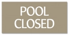 North Carolina Pool Closed Sign